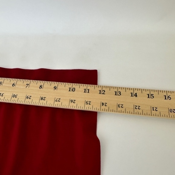 True Rock Leggings Womens Red Ribbed - Picture 6 of 10